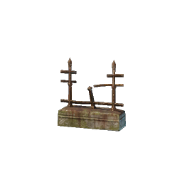 Graveyard Fence Broken II