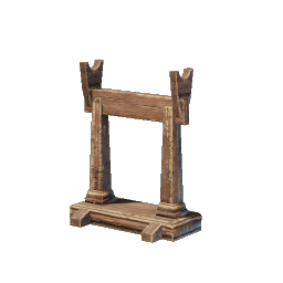 Support d'armes de mêlée à deux mains