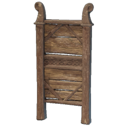 Séparateur de pièce en bois de pin I