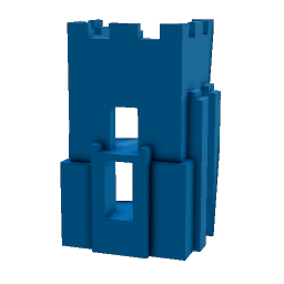BuildTool_Voxel_Placement_Fort_Wall_Tower_A