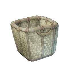 Panier en feuilles de palmier