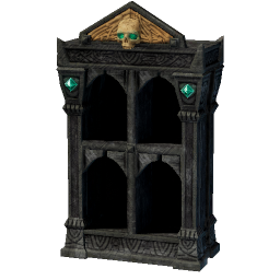 Cabinet de la crypte de taille moyenne
