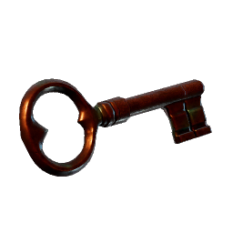 Clé en bronze
