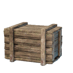 Grande caisse en bois
