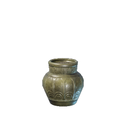 Empty Lily Pot