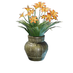 Yellow Lily Flower