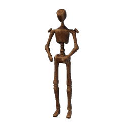Mannequin « Permettez-moi de vous servir »