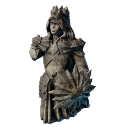 Morceau de la statue de la reine <lorename>Pikemead</lorename>