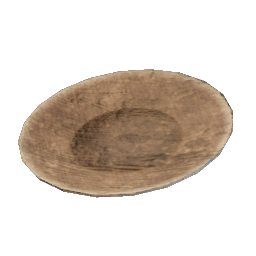 Crude Wooden Platter