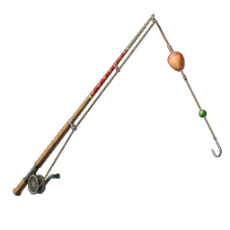 Canne à pêche maudite