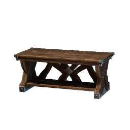 Small Boreal Wood Sideboard