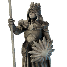 Statue de la reine <lorename>Pikemead</lorename>