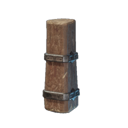 Pinewood Fence Pole