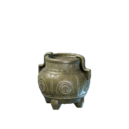 Empty Cymbidium Pot