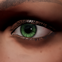 Yeux verts