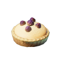 Gâteau de baies pourpres