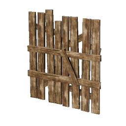 High Paling Fence I