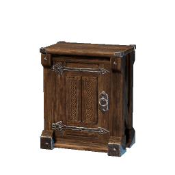 Small Boreal Wood Cupboard