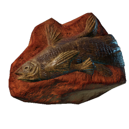 Fossile de poisson